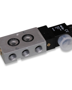 Magnetventil 5/2 Wege Namur 1/4" S/IP67 24V DC Stecker B